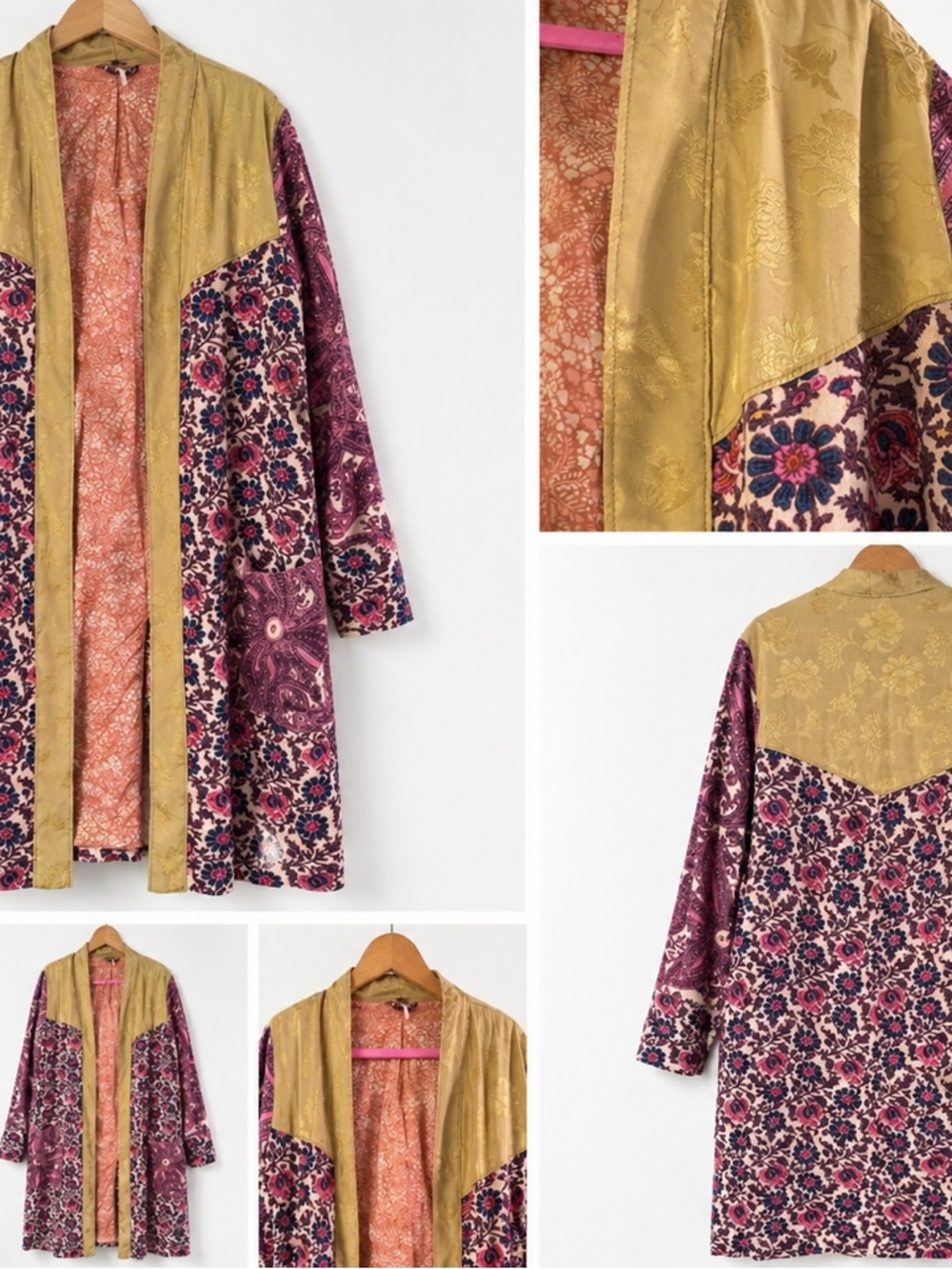 Free People Maggie Patched Duster - Picture 2 of 5